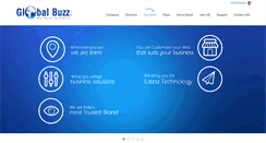 Desktop Screenshot of globalbuzz.in